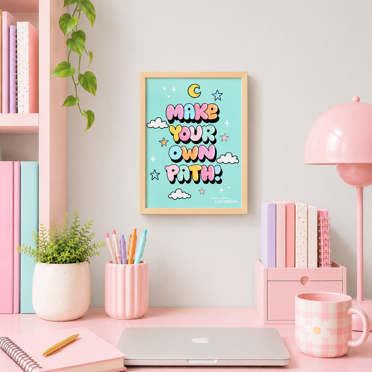 Make Your Own Path Art Print