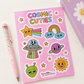 Cosmic Cuties Holographic Sticker Sheet