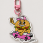 Hamburger Cutie Acrylic Key Chain