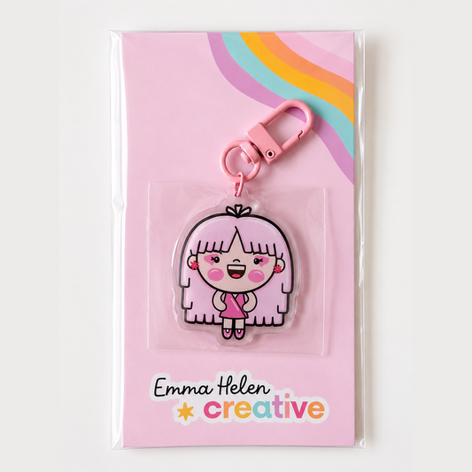 Jem Acrylic Key Chain