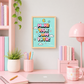 Make Your Own Path Art Print
