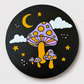 Mystical Mushrooms Original Acrylic Painting