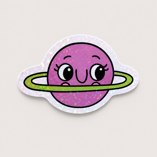 Planet Cutie Holographic Sticker