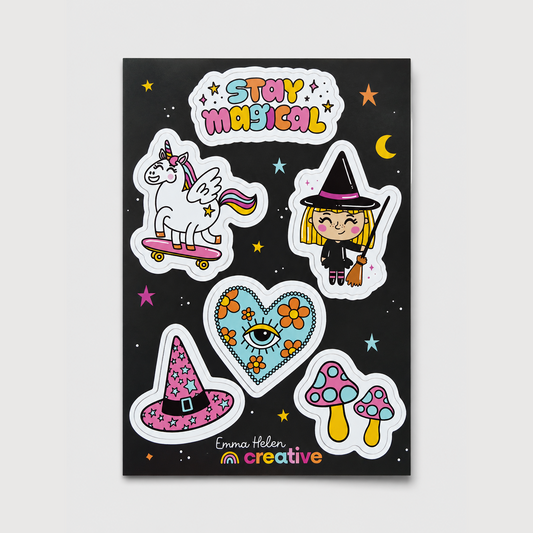 Stay Magical Sticker Sheet