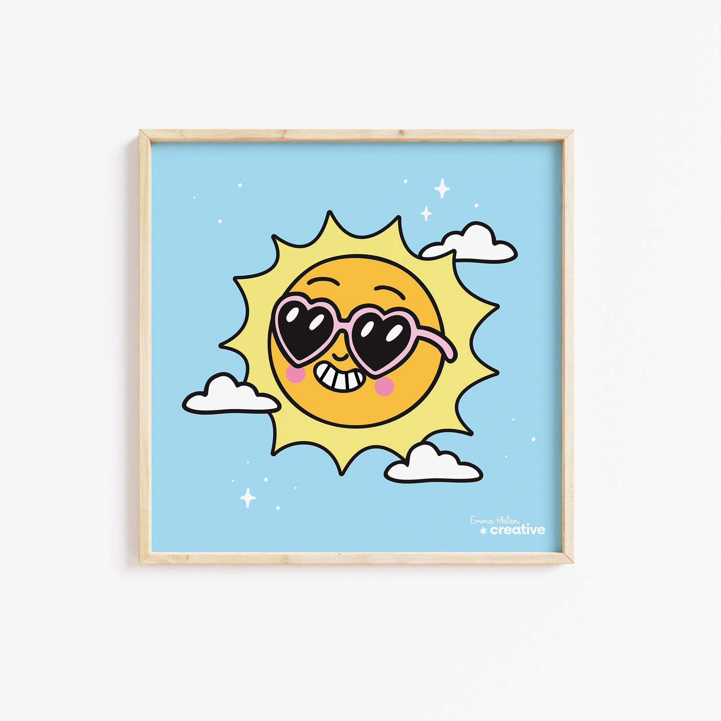 Sunshine Cutie Art Print