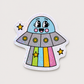 UFO Cutie Holographic Sticker